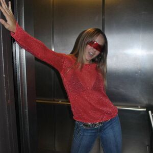 Alice + Olivia Pink Loose Knit Sweater - XS